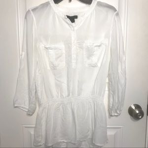 Calvin Klein white blouse